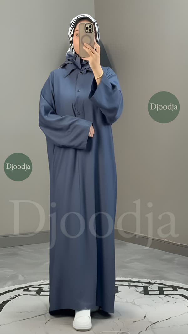 حجاب جين عصري ومناسب للخريف و للشتاء  😍